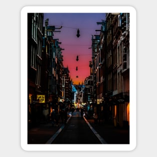 AMSTERDAM CITY | Unique Beautiful Travelling Home Decor | Phone Cases Stickers Wall Prints | Scottish Travel Photographer  | ZOE DARGUE PHOTOGRAPHY | Glasgow Travel Photographer Sticker